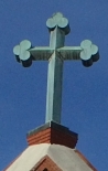 Cross on top of a church