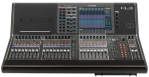 We use a Yamaha CL-3 Digital Mixing Console
