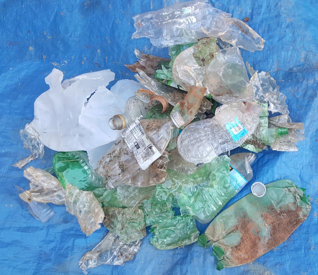 Plastic litter, Modoc, South Carolina
