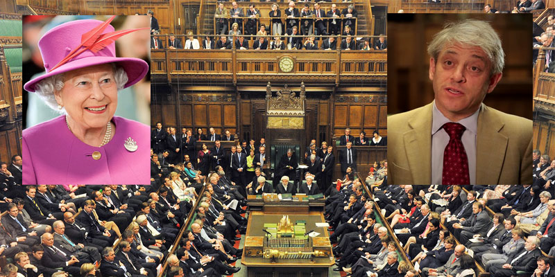 Who's in charge here? The Queen or the Speaker of the House of Commons?